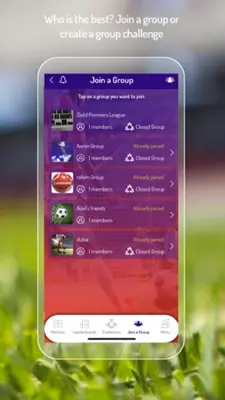 Footy Fan, predict games & win android App screenshot 1