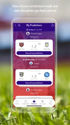 Footy Fan, predict games & win android App screenshot 2